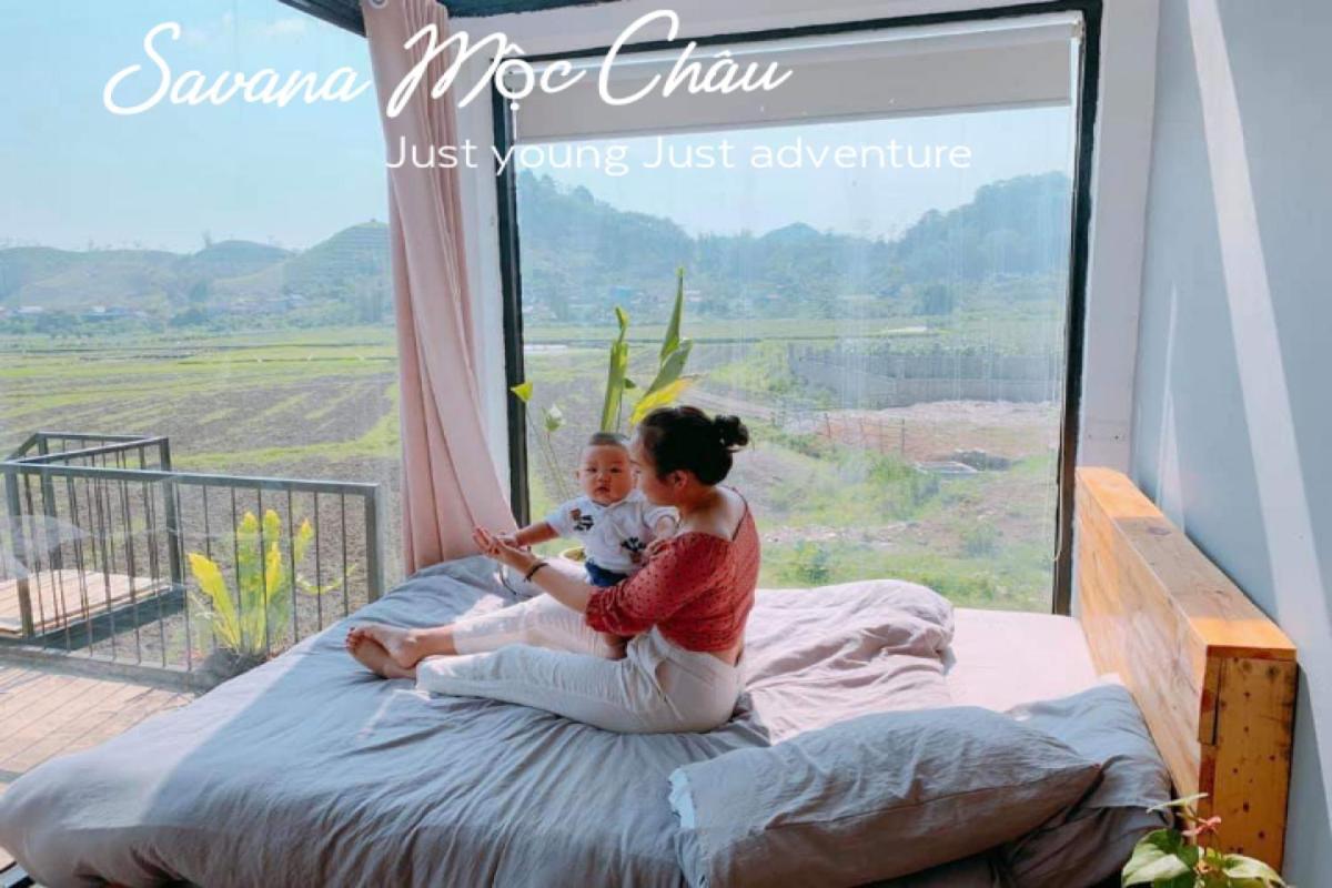 Savana Mộc Châu Acomodação com café da manhã Exterior foto